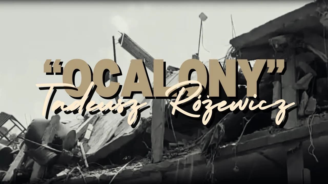 Ocalony wiersz Różewicza: analiza i głębokie znaczenie poetyckie