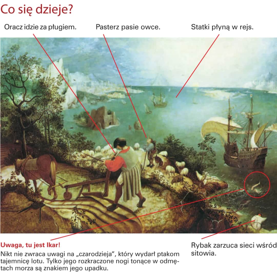 Upadek Ikara wiersz - analiza, która zmienia spojrzenie na ambicje